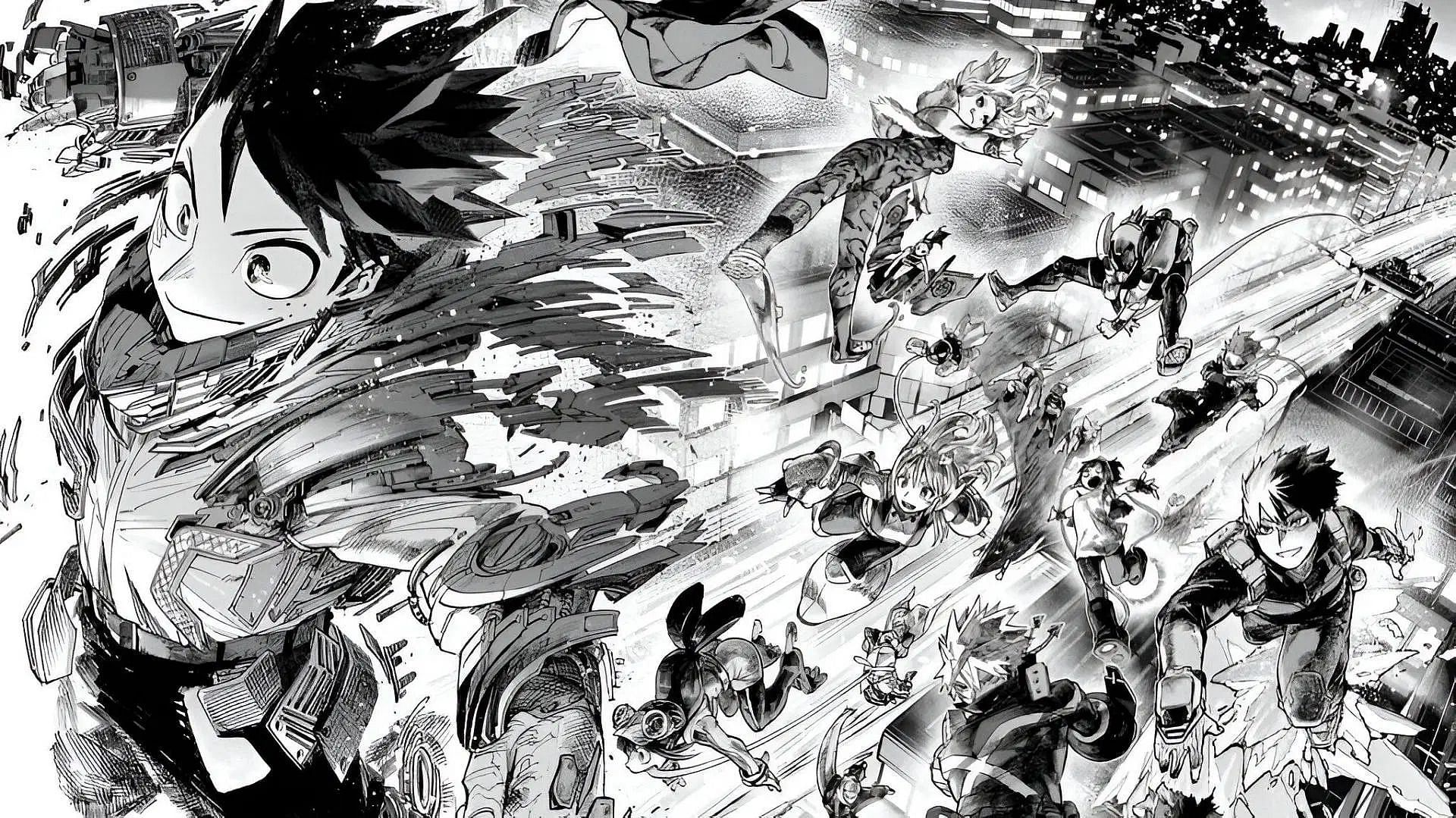 Deku as seen in chapter 431 of the manga (Image via Shueisha).
